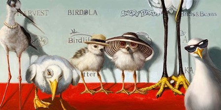 Hampton Chicks by Lucia Heffernan art print