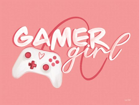 Gamer Girl by House Fenway art print