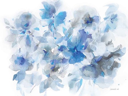 Floral Abstraction by Danhui Nai art print