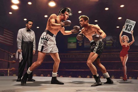 Final Round by Chris Consani art print