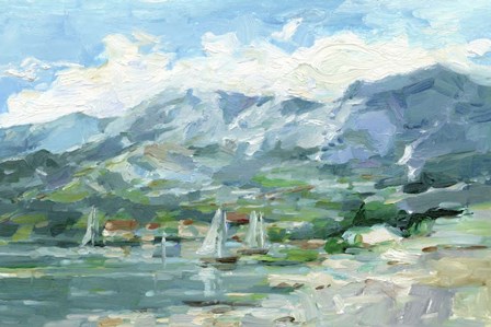 Sailing Along the Coast I by Ethan Harper art print