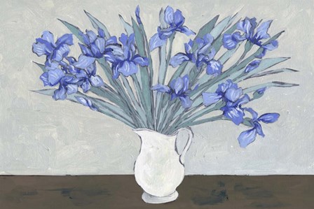 Van Gogh Irises I by Melissa Wang art print