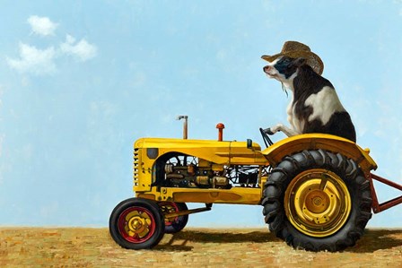 Uncommon Cowboy by Lucia Heffernan art print