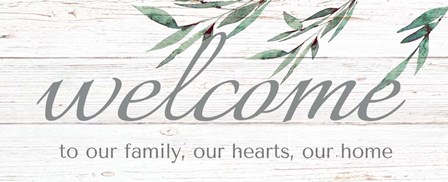 Welcome To Our Family by Elizabeth Tyndall art print