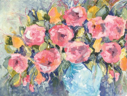 Cheerful Bouquet by Jennifer Holden art print
