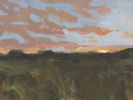 Sunset in Taos I by Jacob Green art print
