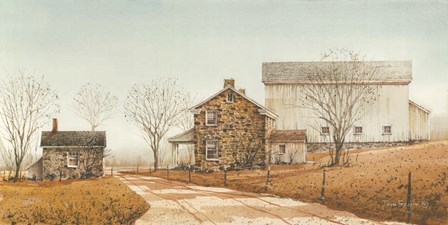 Country Morning by John Rossini art print