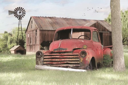 Red and Rusty II by Lori Deiter art print