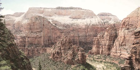 Hiking in Zion by Lori Deiter art print