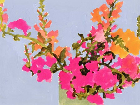 Saturated Spring Blooms II by Victoria Barnes art print