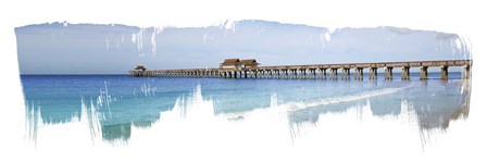 Virginia Beach Pier by Sisa Jasper art print