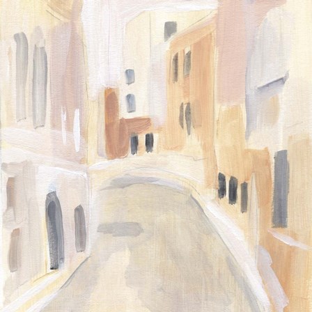 Pastel Streets II by Annie Warren art print