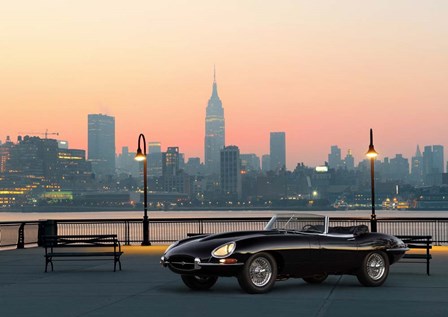 Vintage Spyder in NYC by Gasoline Images art print