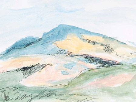 Mt. Diablo No. 2 by Jan Weiss art print