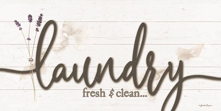 Laundry Fresh &amp; Clean by Susie Boyer art print
