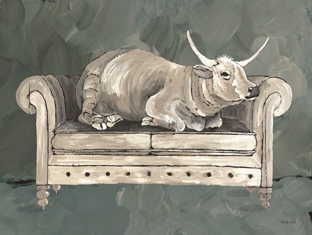Cowches I by Cindy Jacobs art print