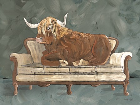 Cowches III by Cindy Jacobs art print