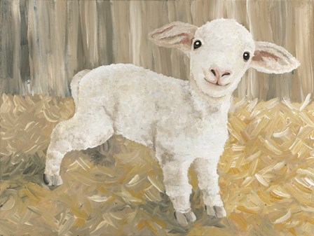 Titus the Tiny Lamb by Cindy Jacobs art print