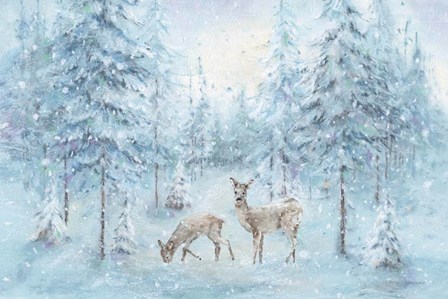 Let it Snow 02 by Lisa Audit art print