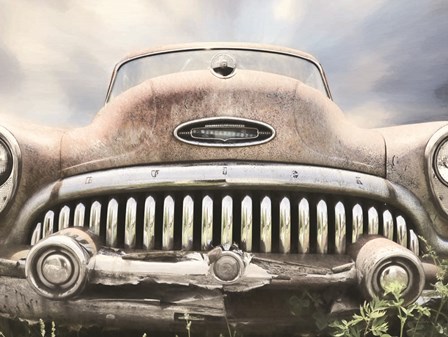 Rusty Buick by Lori Deiter art print