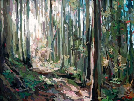 Forest Light by Joanne Hastie art print