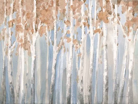 Fall Birches by Danhui Nai art print