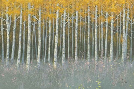 Forest Dusk by James Wiens art print