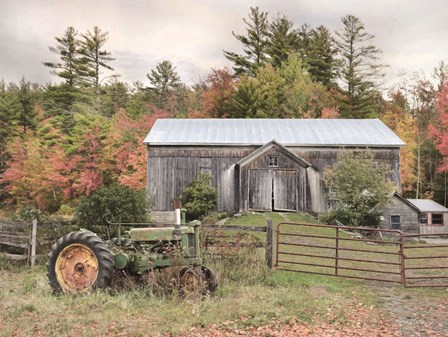 Fall on the Farm II by Lori Deiter art print