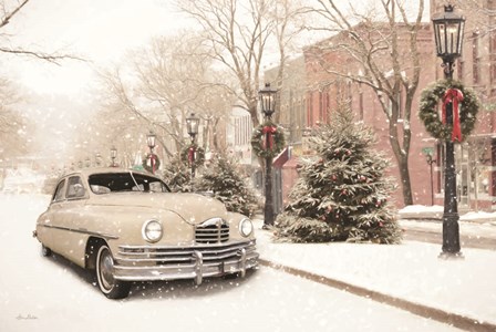 Retro Packard in Wellsboro by Lori Deiter art print