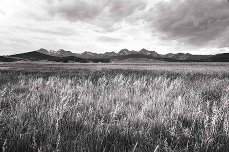 Sawtooth Mountains Idaho II BW by Alan Majchrowicz art print