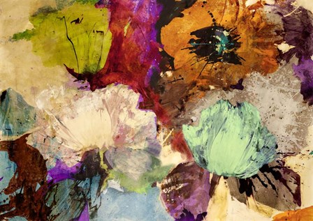 Floating Flowers by Jim Stone art print