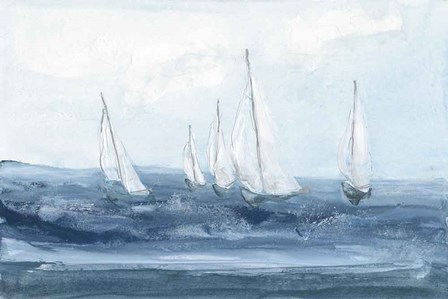 Group Sail I by Chris Paschke art print