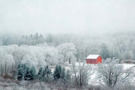 Red Barn by Brooke T. Ryan art print