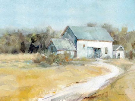 Summer Barn by Danhui Nai art print