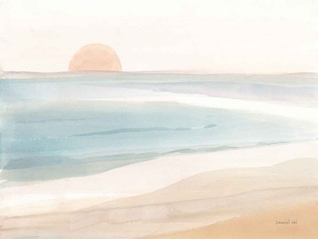 Pastel Sea by Danhui Nai art print
