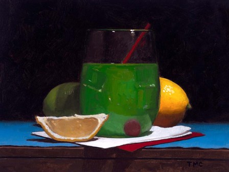 Midori Sour by Todd M. Casey art print