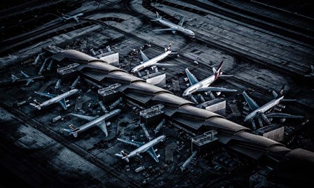Above LAX by Andreas Agazzi art print