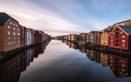 Trondheim, Norway by Par Soderman art print