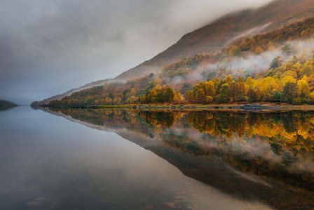 Misty Loch by Adrian Popan art print