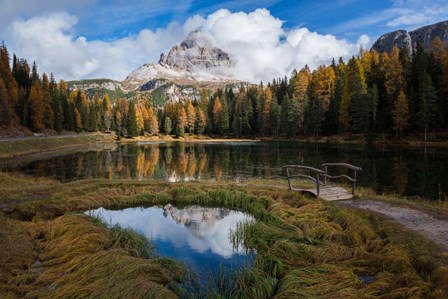 Lake Antorno by Ales Krivec art print