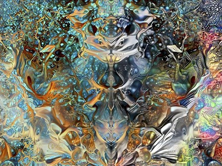 Jade Mask by Pedro Gavidia art print