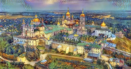 Kyiv Ukraine Kyiv Pechersk Lavra Monastery of the Caves by Pedro Gavidia art print