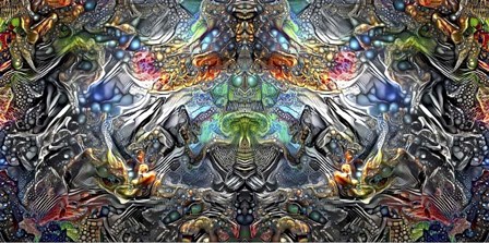 Maria Sabinas Trance by Pedro Gavidia art print
