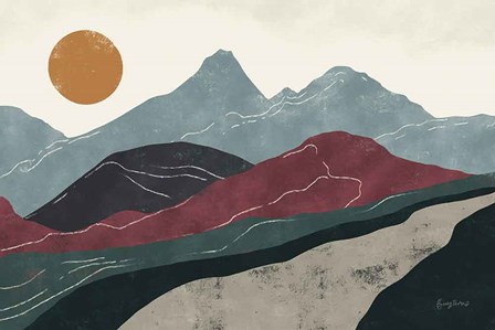 Peru Trails by Becky Thorns art print