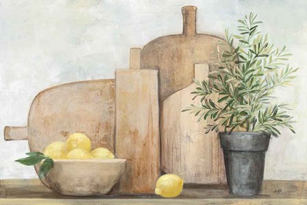 Rustic Kitchen by Julia Purinton art print