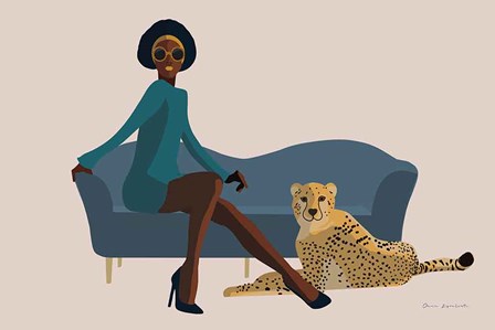 Wild Lounge III by Omar Escalante art print