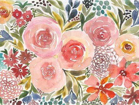 Full Bloom I by Cheryl Warrick art print