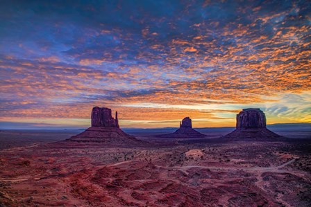 Monumental Valley Sunrise by Andy Crawford Photography art print