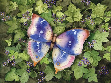 Garden Butterfly by Kathleen Parr McKenna art print