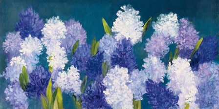 Bold Hyacinth Crop by Julia Purinton art print